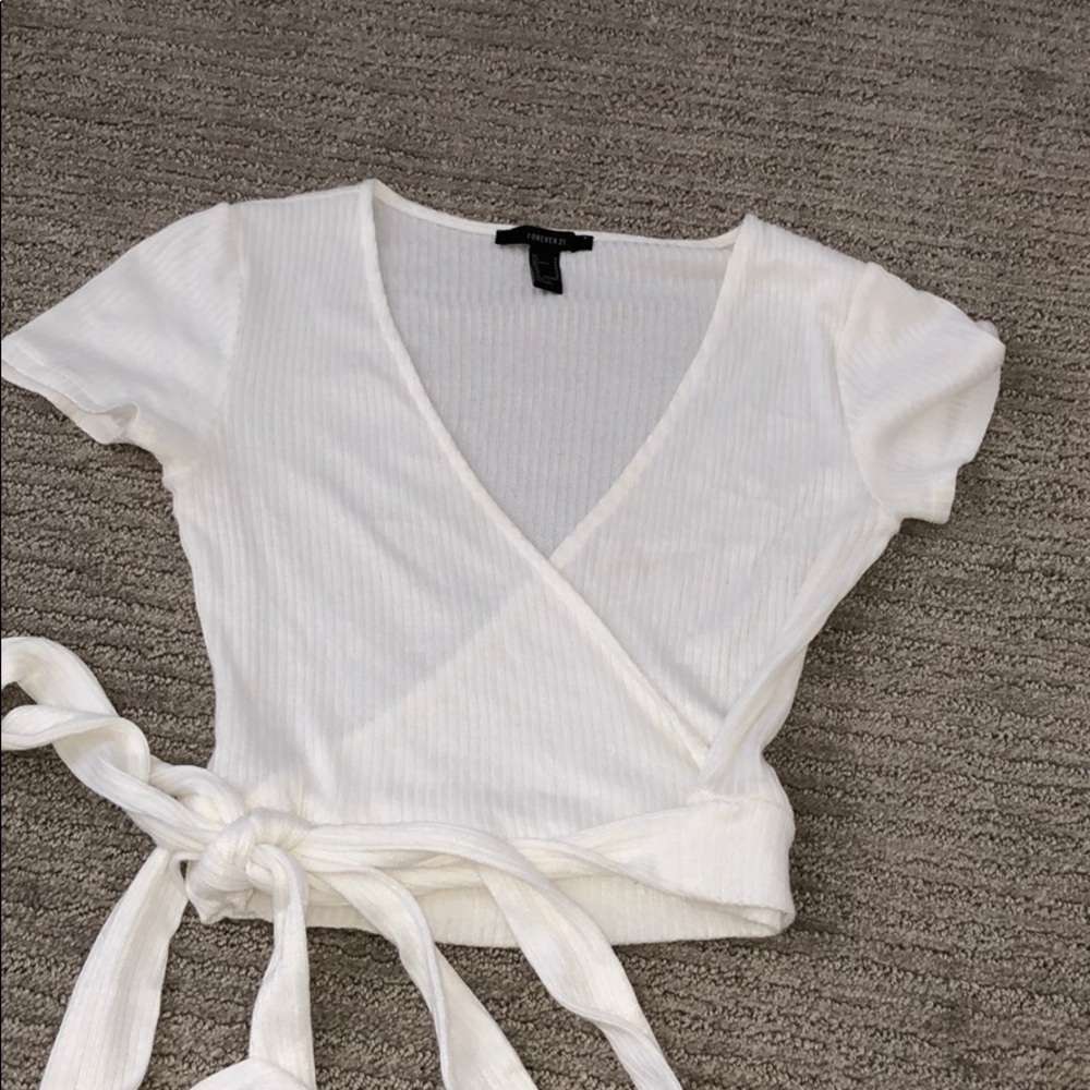 Forever 21 cross body t-shirt